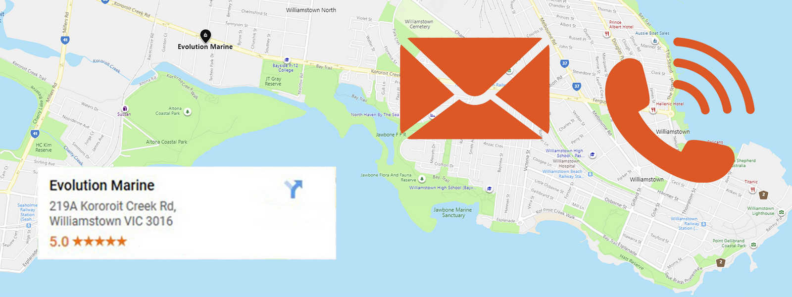 Contact US Evolution Marine