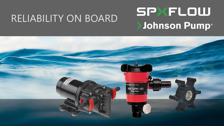 Johnson Pump Marine pumps, reliability on board