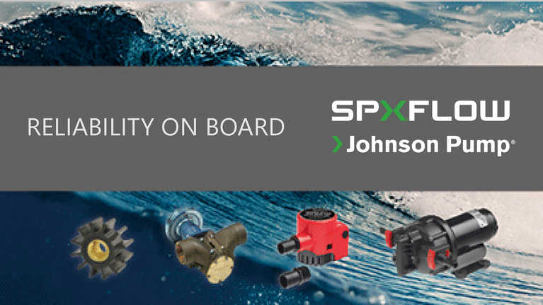 Johnson Pump, reliability on board Johnson Pump, reliability on board