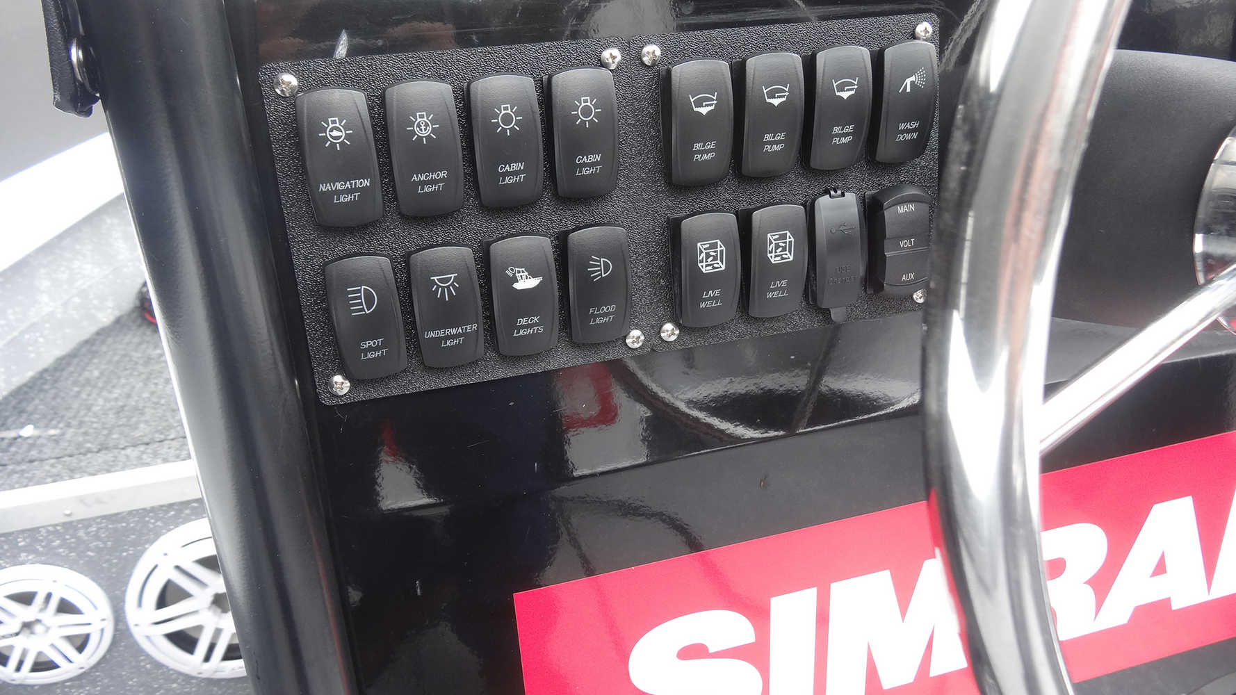 EMC-630CC centre console switch panel