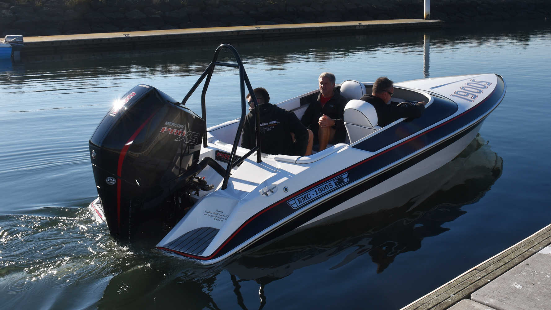 Haines Signature 1900S, first time on the water