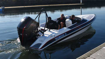 Haines Signature 1900S, first time on the water