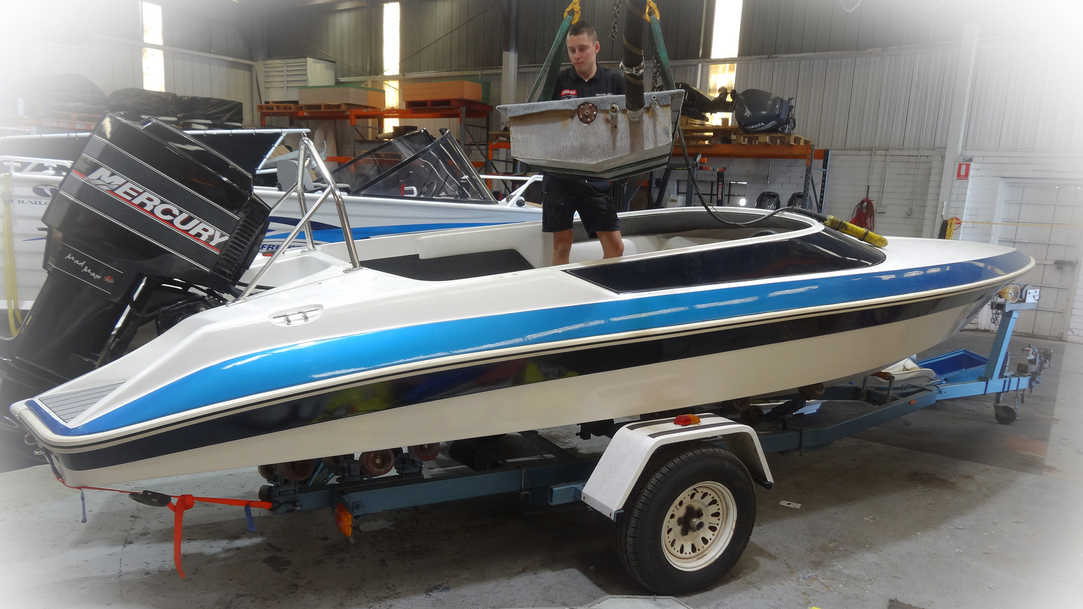 Project boat Haines Signature 1900S at Evolution Marine