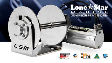 Shop Lone Star Marine drum anchor winches at Evolution Marine