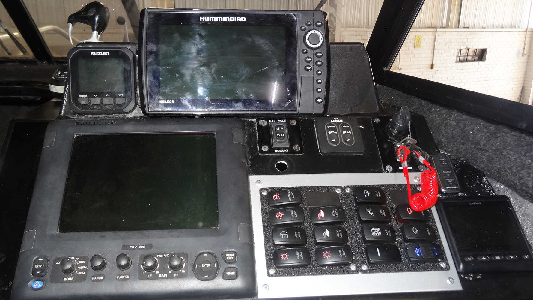 Stabicraft 2400 dashboard