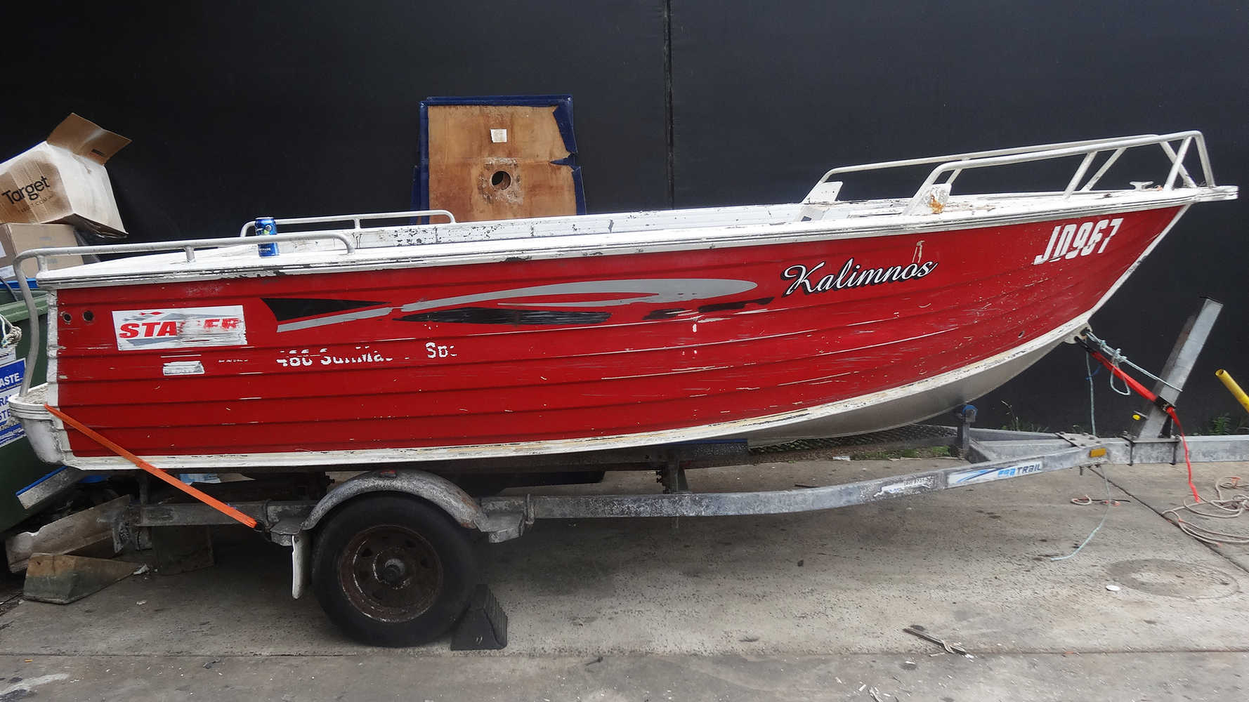 Stacer 460 SunMaster project boat