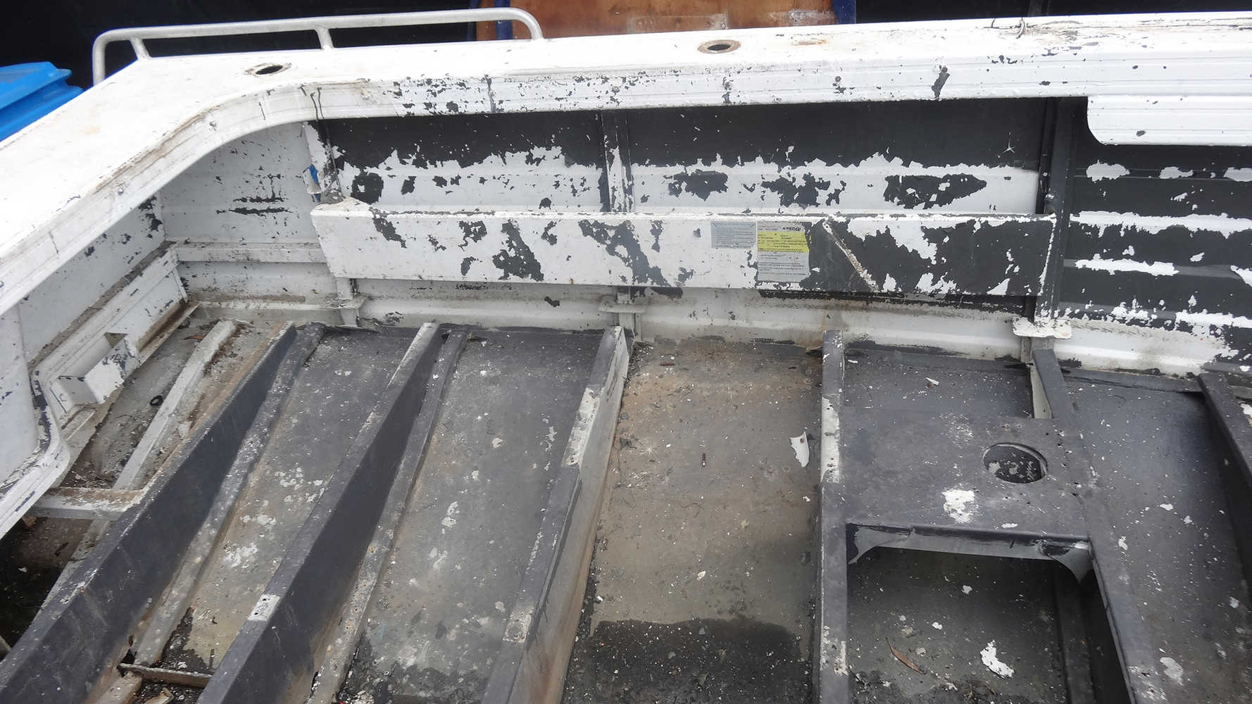 Stacer 460 SunMaster, hull condition