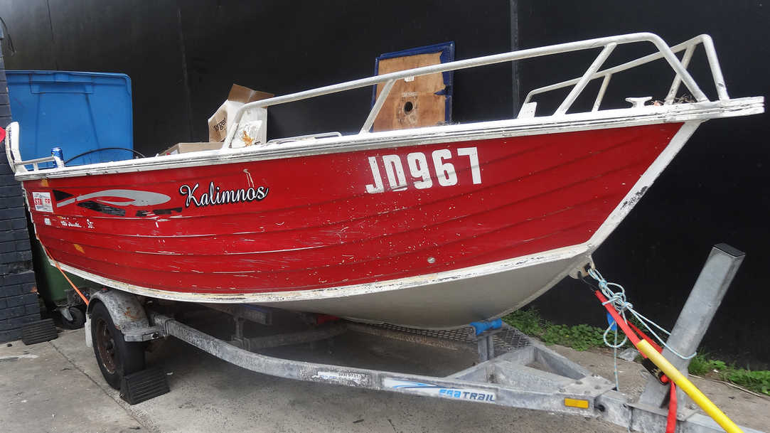 Project boat Stacer 460 SunMaster at Evolution Marine