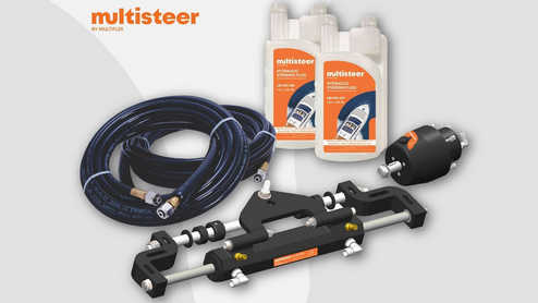 Multiflex Multisteer hydraulic steering kit