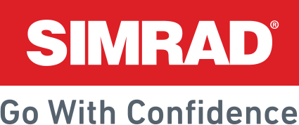 Simrad marine electronics Go With Confidence logo