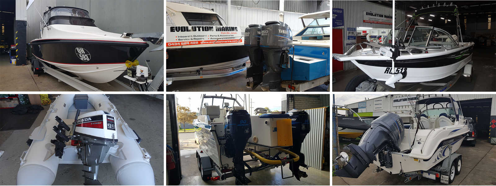 Professional marine and boat services at Evolution Marine